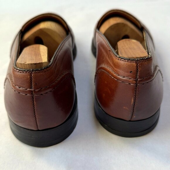 Alden Full Strap Penny Loafer - Size 10.5 B/D - Tan Calf - Minimal Wear $380 main image 6